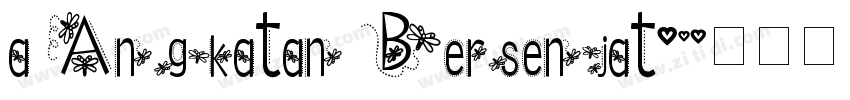 a Angkatan Bersenjat字体转换